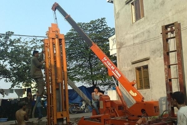 Ép cọc bê tông tại Quận Thanh Xuân - Chi phí cọc [200X200&250X250] trọn gói