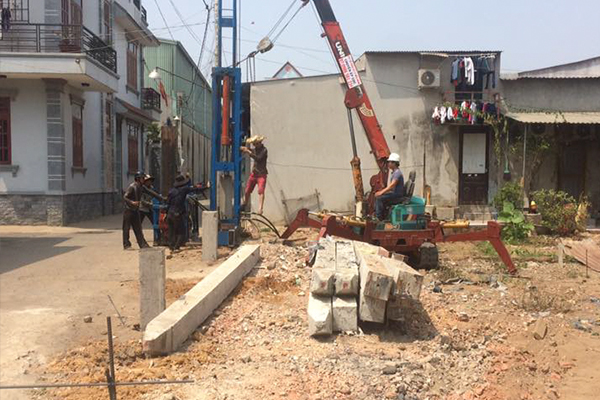 Dịch vụ ép cọc bê tông tại Mê Linh Hà Nội báo giá trọn gói